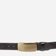 Ремень мужской из натуральной кожи Vintage leather-20122 120 см Черный - изображение 7