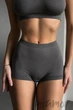 Трусики-шорти безшовні InSecret Shorts Basic Poppy Seed S/M Темно-сірі - зображення 1