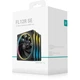 Wentylator DeepCool FL12R SE Reverse ARGB Black 3-Pack 120 mm (R-FL12RSE-BKAPN3-G) - obraz 7