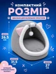 Домик лежанка для собак и кошек кота VMHouse универсальный дом для котят и щенков мелких пород размер S 31.5x27x26.5 см серый (0171-0001) - изображение 4