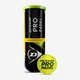 М'ячі для паделу Dunlop Pro Padel 3ball - зображення 3