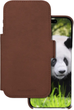 Etui z klapką Dbramante Lynge MagSafe do Apple iPhone 17 Pro Max Dark Tan (LM69GTDT6631) - obraz 1