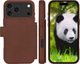 Etui z klapką Dbramante Lynge MagSafe do Apple iPhone 17 Pro Max Dark Tan (LM69GTDT6631) - obraz 3