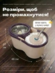 Набор для уборки с авто-отжимом, Телескопическая швабра с ведром 10 л с центрифугой, Бежевый (1795187599) - изображение 8