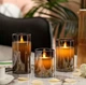 Набор из 3 LED свечей Dancing Flame Premium 75×100/125/150 мм с имитацией живого пламени, пультом дистанционного управления, таймером, в графитовом стекле - изображение 3