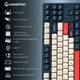 Клавіатура GamePro Механічна Super Red Switch Синя підсвітка (MK285BL) - зображення 3