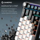 Клавиатура GamePro моделей игровая Механическая RGB Черная (MK210B Pro) - изображение 7
