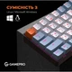 Клавиатура GamePro Механическая Outemu Red RGB 61 клавиша USB 1.8 м UK/EN Чёрная (MK130R) - изображение 9