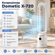 Кондиционер напольный Dometic X-720 мобильный с пультом дистанционного управления, 220 В, белый - изображение 2