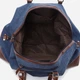 Сумка Vintage leather-20084 Синяя - изображение 6