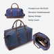 Сумка Vintage leather-20084 Синяя - изображение 12