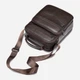 Сумка планшет через плечо мужская из натуральная кожи Vintage leather-14991 Коричневая - изображение 7