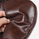 Сумка слинг через плечо мужская из натуральная кожи Vintage leather-14737 Коричневая - изображение 10