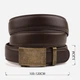 Ремень мужской из натуральной кожи Vintage leather-20309 115 см Коричневый - изображение 6