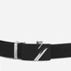 Ремень мужской из натуральной кожи Vintage leather-20329 115 см Черный - изображение 5