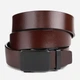 Ремінь чоловічий з натуральної шкіри Vintage leather-20271 115 см Коричневий - зображення 2