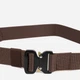 Ремень мужской тканевый Vintage leather-20338 120 см Коричневый - изображение 3