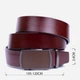 Ремень мужской из натуральной кожи Vintage 115 см Коричневый (leather-20339) - изображение 5