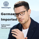 Окуляри для читання імпортної німецької марки Volkswagen, високої чіткості для ділових чоловіків із захистом від синього світла, подарунок на День батька, W630-150 - изображение 5