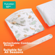 Пеленка PurCotton из хлопка для новорожденных, 90x90 см - изображение 8