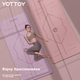 Коврик для йоги Yottoy, утолщенный, для упражнений и фитнеса, очень широкий 185*80 см, для начинающих, мужчин и женщин, толщина 9 мм, коврик для дома. - изображение 10