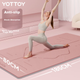 Коврик для йоги Yottoy, утолщенный, для упражнений и фитнеса, очень широкий 185*80 см, для начинающих, мужчин и женщин, толщина 9 мм, коврик для дома. - изображение 11