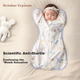 Універсальна піжама-мішок для сну October Crystals Baby Anti-Startle, розмір M, цільний елемент, універсальний, Jinglan Yunmeng - зображення 4