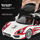 Модель автомобиля Heimanba Porsche 918 Spyder в масштабе 1:18, литая под давлением, игрушка для детской коллекции и демонстрации. - изображение 8