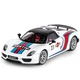 Модель автомобиля Heimanba Porsche 918 Spyder в масштабе 1:18, литая под давлением, игрушка для детской коллекции и демонстрации. - изображение 11
