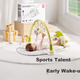 Ігровий килимок Babycare з піаніно для ніжок, для новонароджених, Bluetooth - зображення 6