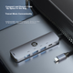 Док-станція розширення HP, швидка зарядка Type-C PD100W, розширення USB, дублювання екрана HDMI, 5-дюймова док-станція розширення Type-C, док-станція розширення MacBook, адаптер для комп'ютера Apple - зображення 11