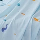 Простыня MERCURY Kids из хлопка 180x230 см, принт «Древний дракон» - изображение 3