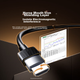 Кабель Ugreen HD175 HDMI - HDMI v2.1 8K@60Hz 4K@240Hz 15 м (45437) - зображення 4