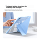 Чехол UGREEN для iPad Pro 2025 с держателем для стилуса, защитный чехол для 11-дюймового iPad с процессором M5, универсальный, подходит для iPad 2024 года, противоударный чехол для планшета Apple с Y-образным изгибом. - изображение 4