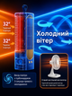 Башенный портативный вентилятор 3-в-1 с аккумулятором, USB Type-C, 3 скорости, синий. - изображение 6