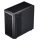 Компьютерный корпус Aigo Yufeng W80 Black M-ATX для настольных компьютеров (полностью прозрачная панель из закаленного стекла с боков / сетчатая охлаждающая поверхность / система водяного охлаждения 360 мм / видеокарта 4090) - изображение 8