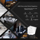 Полотенце Canasin Five Star Hotel банное из хлопка большое толстое, молочно-белое, 800г - изображение 10