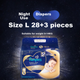 Подгузники Pampers Overnight Sleep для сна, ультратонкие, дышащие, размер 28+3 - изображение 6