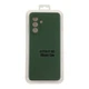 Чохол Premium Silicone Cover Full Camera (A) для Samsung Galaxy A17 (A175)/A17 5G (A176) 71.Dark Green - изображение 4