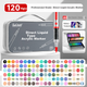 Touch Mark Tai Chi 120-кольорові рідкі акрилові маркери з м'яким наконечником, велика ємність, розумне керування чорнилом, акварельні ручки для малювання учнів, подарунок на день народження для дівчаток та хлопчиків - изображение 9