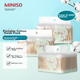 Набор портативных ватных палочек MINISO, ватные палочки для снятия макияжа и чистки ушей, с закругленным и заостренным кончиком, 200 штук * 12 маленьких пакетиков. - зображення 8