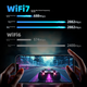 COMFAST CF-983BE, ігровий бездротовий мережевий адаптер WiFi 7 Gigabit з штекером та USB, тридіапазонна бездротова мережева карта 5G зі швидкістю 6500 Мбіт/с, для настільних та портативних комп'ютерів, приймач WiFi - изображение 6