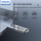 Флеш-накопичувач PHILIPS 64 ГБ USB 2.0 21UA-G високої ємності, стильний, легкий, портативний, універсальний, для навчання, офісу, торгів, комп'ютера - изображение 7