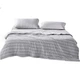 Ковдра LUOLAI Home Textile Deep Sleep Ice Silk 3.0, клас A, що прається, 60 каунтів Tencel, охолоджувальна, літня, сіра, 1,8 метра - изображение 1