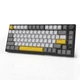 Механическая клавиатура Ajazz AK820 Pro RGB ( Grey ) Беспроводная Hot-Swap с экраном - изображение 2