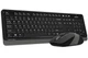Комплект беспроводной A4tech Fstyler FG1010, Black+Grey, клавиатура+мышь - изображение 2