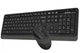 Комплект беспроводной A4tech Fstyler FG1010, Black+Grey, клавиатура+мышь - изображение 5