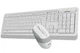 Комплект беспроводной A4tech Fstyler FG1010, White+Grey - изображение 2
