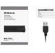 Комплект REAL-EL Standard 511 Kit (клавиатура+мышь) Black (EL123100052) - изображение 8