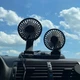 Вентилятор автомобильный двойной 24В с креплением и регулировкой скорости для автомобиля Xtrobb FK-1665 - изображение 10